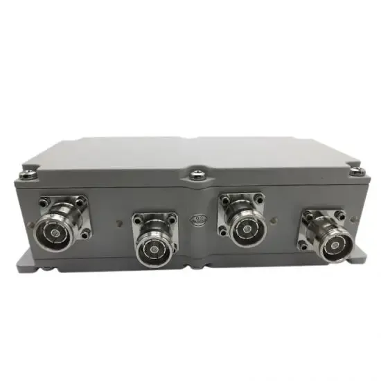 Hot Sale 5G 4 in 4 Out 698-4000MHz 4x4 Hybrid Combiner with 4.3/10 Female for DAS Factory
