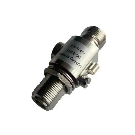 High Quality DC-3GHz 400W N Male To N Female Surge Arrestor Lighting Protector