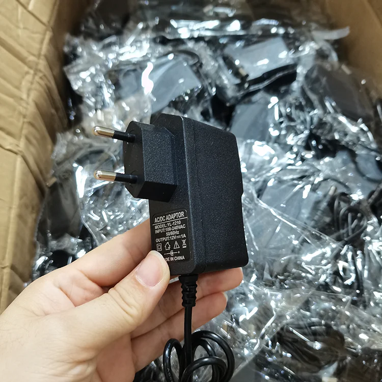 AC DC adapter transformer 12v 1a power supply adaptor EU UK US Plug 5v 6v 9v 12v 0.5a 1a 1