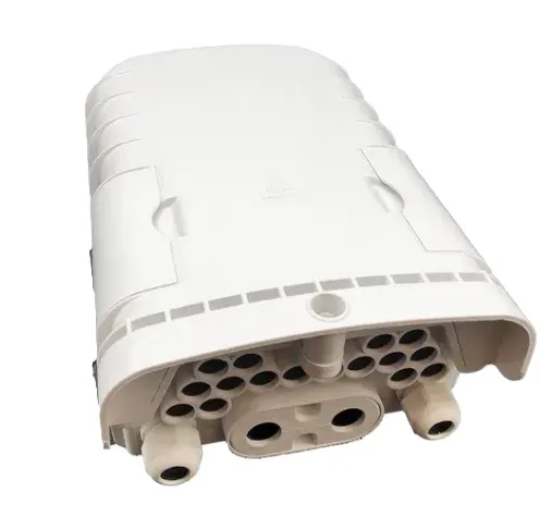 RF218-A Odp 16 Port Caja Nap 16 Core Hilos 1X16 White Outdoor Distribution Tray with 1X16
