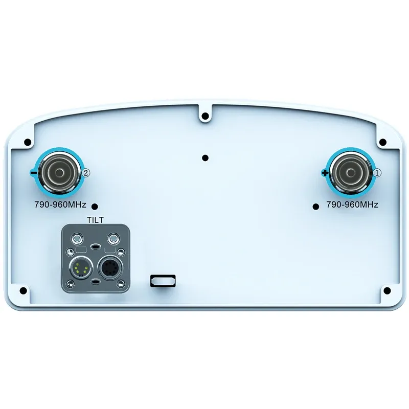 High Gain Base Station Antenna 2  Pol 790~960MHz  90° 16.2dBi 0°~8° Integrated RCU Antenna