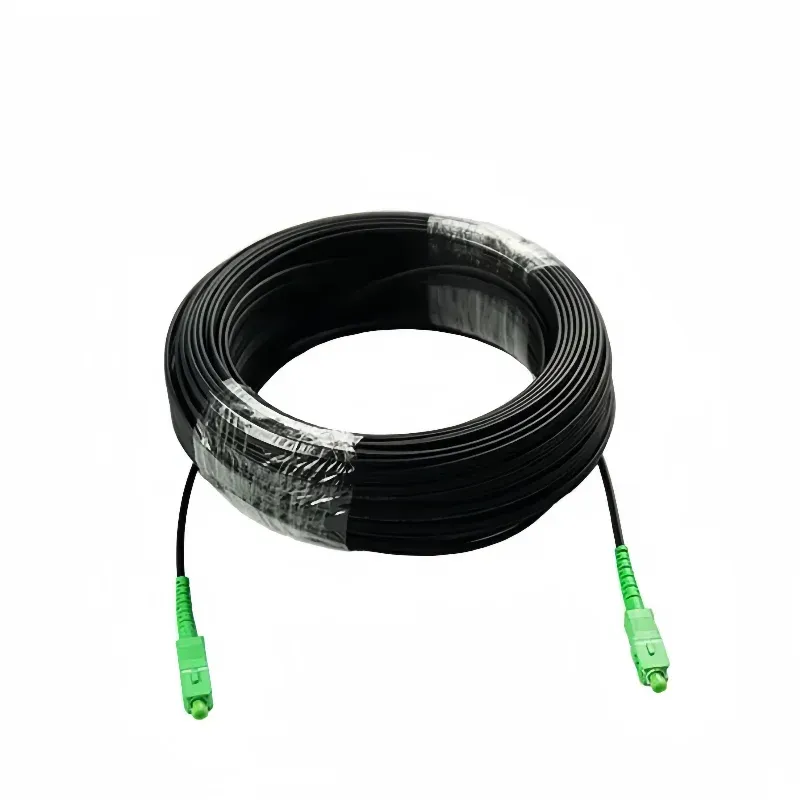 SC/APC LC/APC  3.0mm 30m Fiber Optic Drop Cable for 4G/3G Network FTTH Use  Patch Cord-boxintelecom