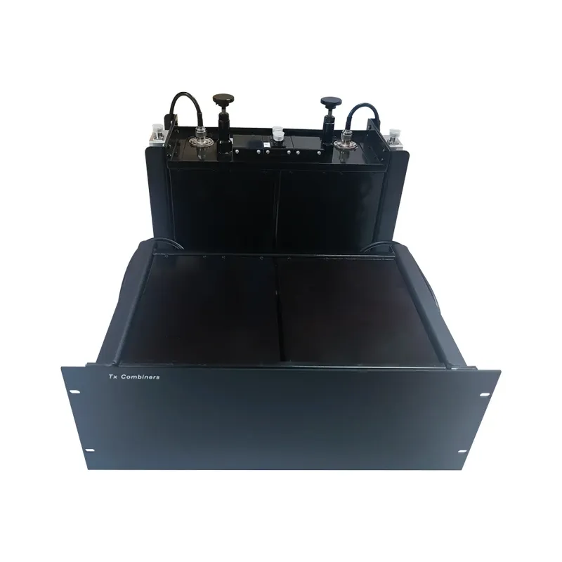 UHF 2 channel cavity transmitter tx combiner N female connector rx multicoupler