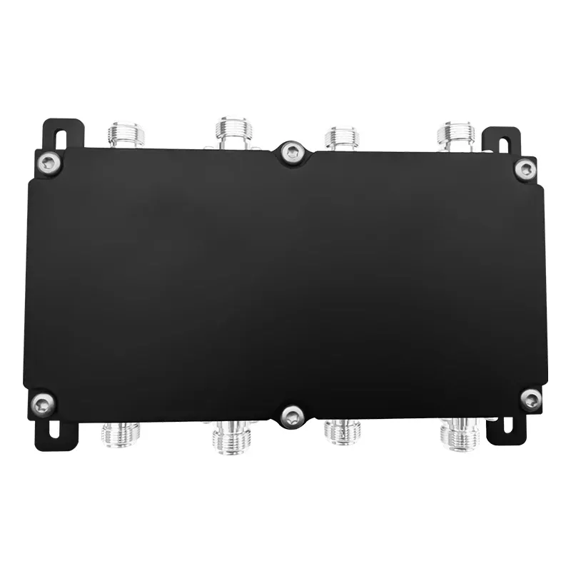 RF Low PIM 155dBc 4 in 4 Out Hybrid Combiner 698-2700MHz DIN Female Type   IBS, BTS, DAS H