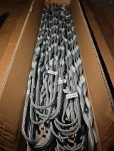 Telco ISP Pole Adss Cable Galvanized Steel Wire Dead-end Guy Grip 1/7 3/6 Power Fittings G