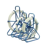 Ultimate Sales Package Fiberglass Cable Push-Pull Duct Rodder Kit with Frame Wheel for 4G 