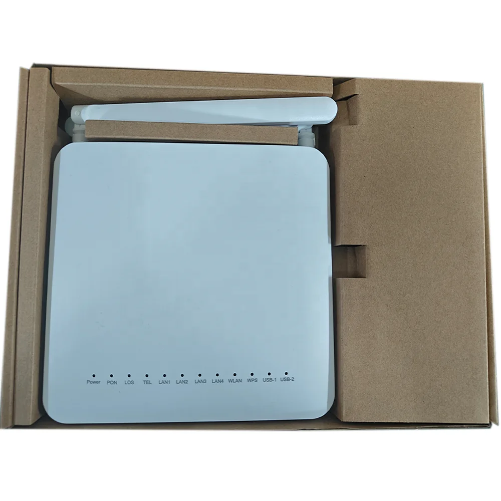 All New FTTH  4Ge Gpon ONT Optical Network Modem F670L XPON ONU 2.4G 5G AC Dual Band WiFi Router-boxintelecom