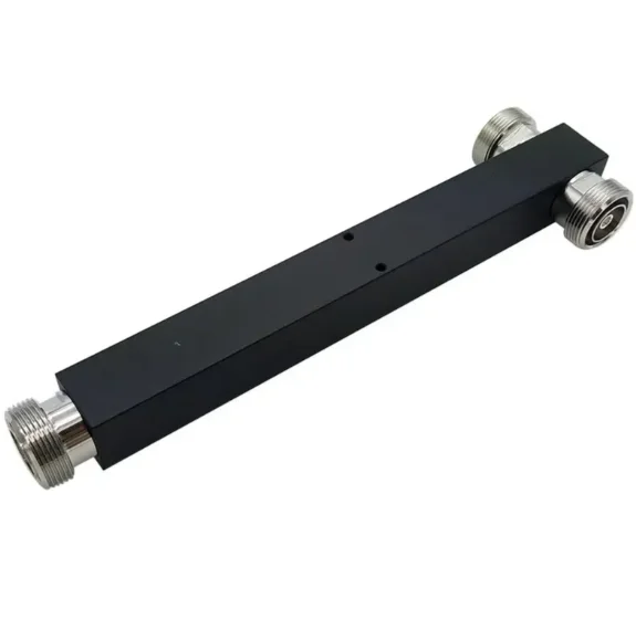 Low PIM Square 200W 698-4000MHz 2 Way Cavity RF Power Splitter with DIN for Mobile