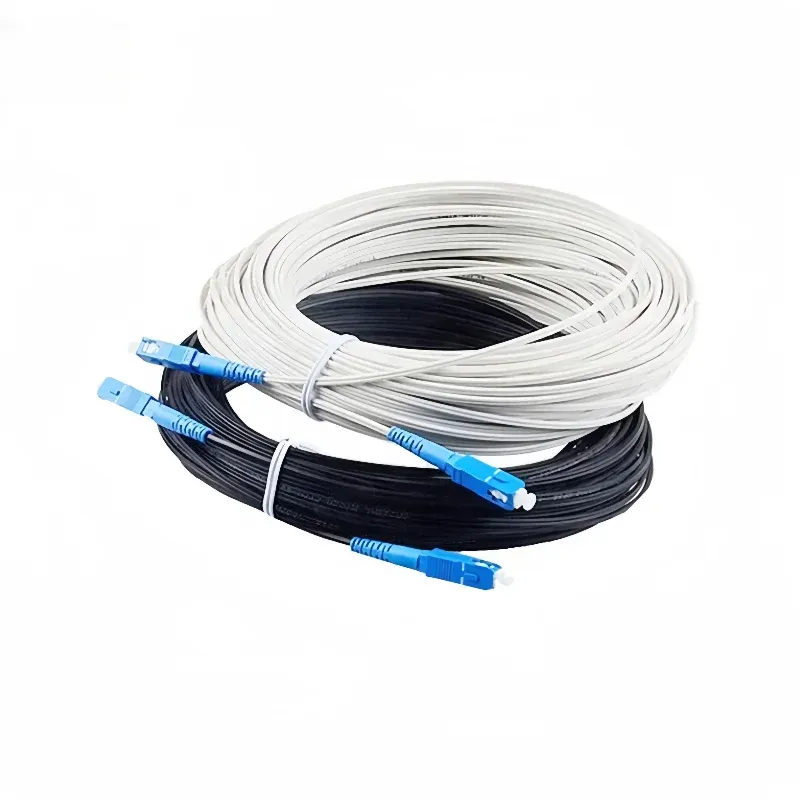 SC/APC LC/APC  3.0mm 30m Fiber Optic Drop Cable for 4G/3G Network FTTH Use  Patch Cord-boxintelecom