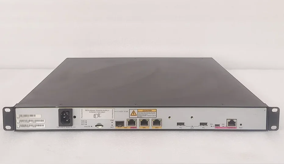 Hua--wei AR2220E Enterprise Router 3GE WAN 1GE Combo 9Mpps VPN Firewall Branch Office Rout