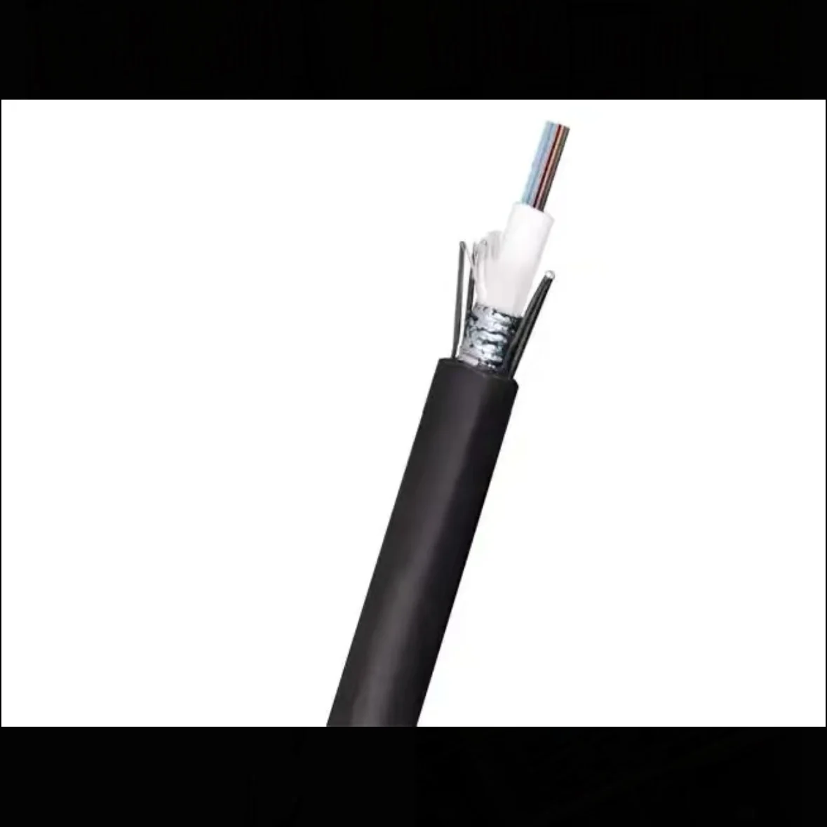 High Quality Outdoor Underground Uni-Tube Steel Wire Armored Cable GYXTY 12 24 Core Single Mode Fiber Cable With Lower Prices-boxintelecom