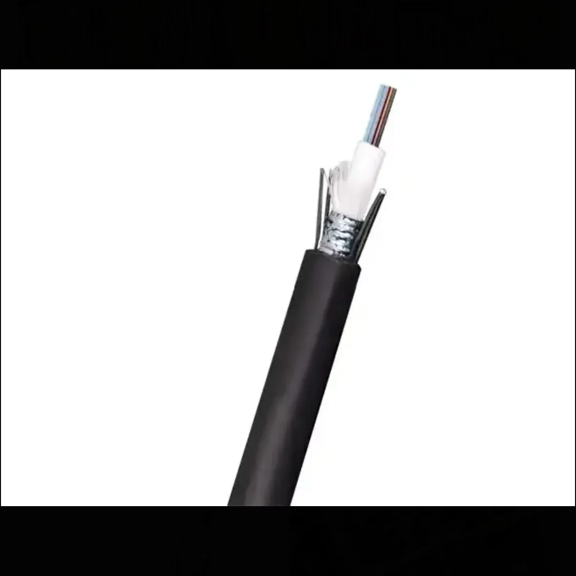 High Quality Outdoor Underground Uni-Tube Steel Wire Armored Cable GYXTY 12 24 Core Single Mode Fiber Cable With Lower Prices-boxintelecom