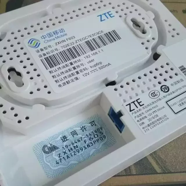 Fiber Optical Network Terminal GPON EPON XPON F412 F603 with 1GE+1FE+1TEL+2.4G Wifi
