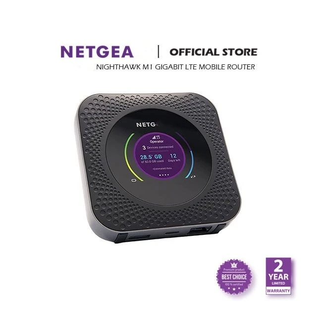 Ethernet Connect NETGEA M1 MR1100,4G Portable WiFi Router,Wireless Mobile Hotspot Router