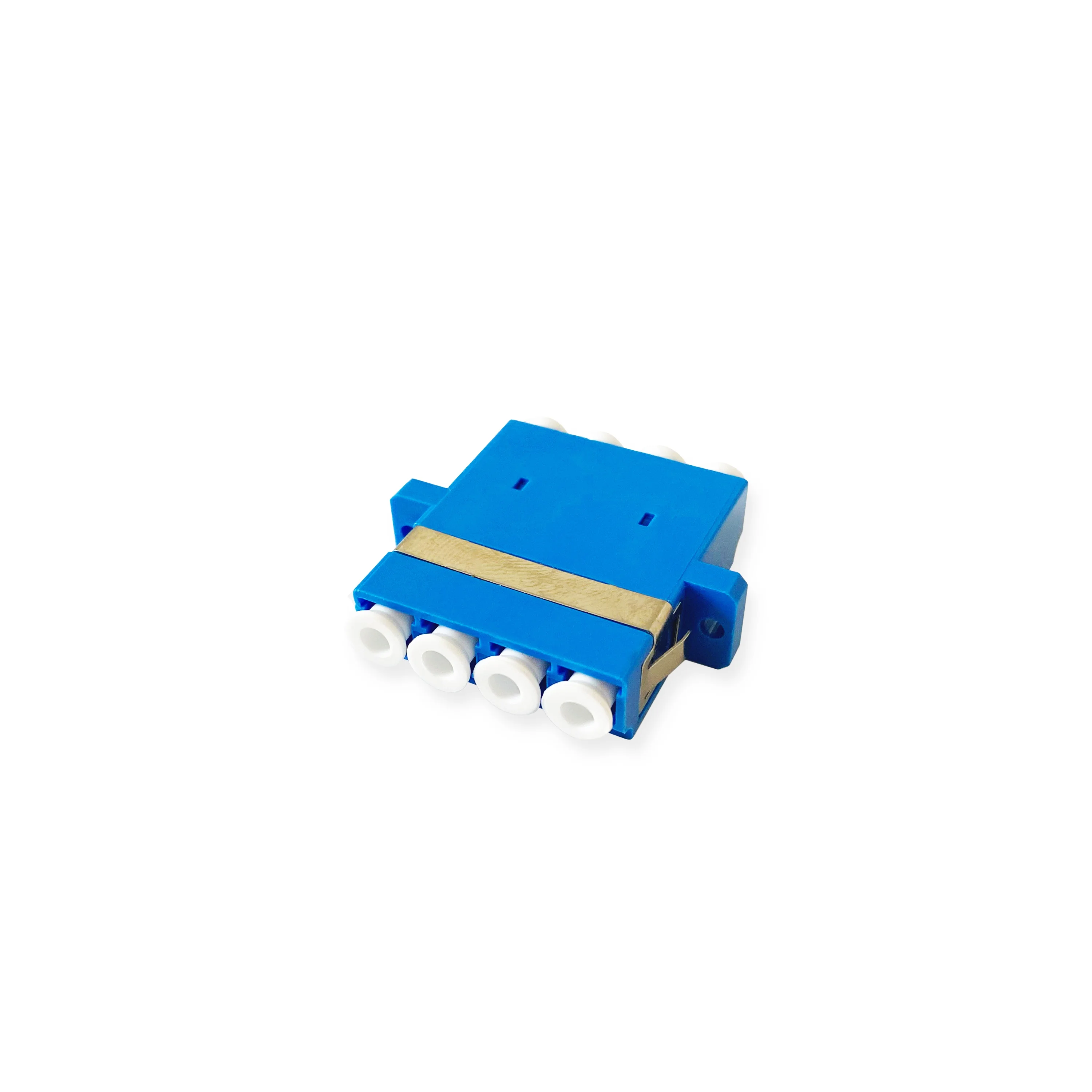 LC UPC Fiber Optic Adapter Single Mode Durable Duplex Adapter FOUR QingDao APT High Qualit