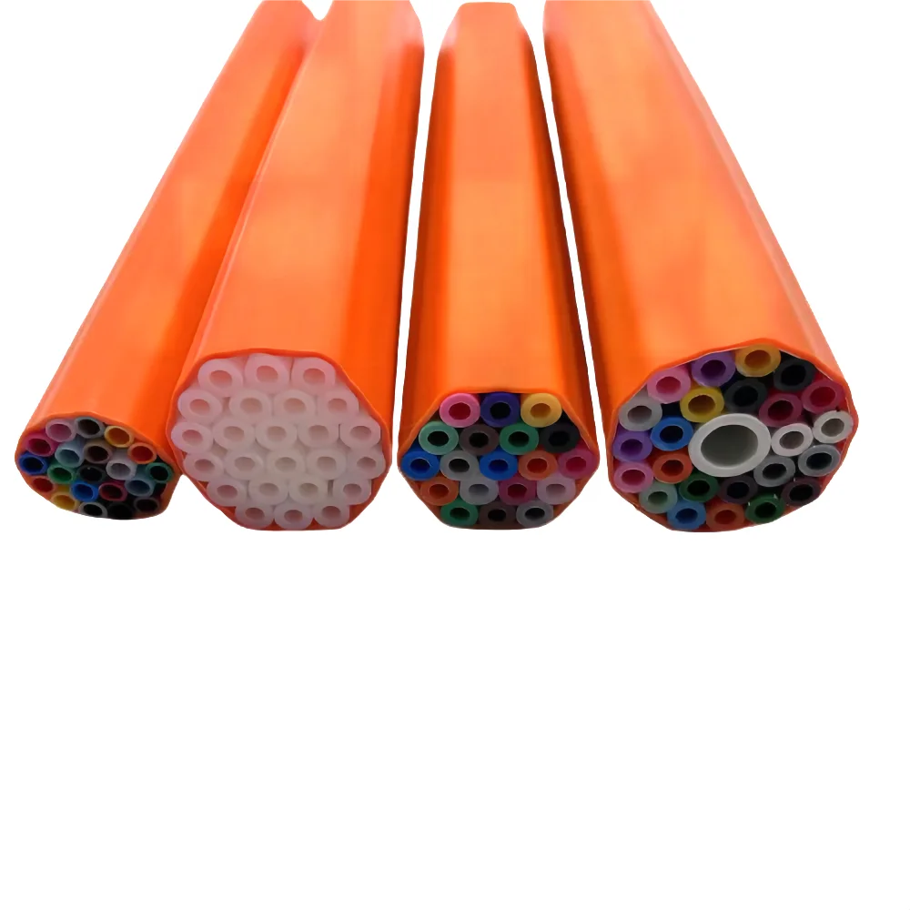 HDPE Microduct Bundle 19/24/36-Way 7/3.5mm Inner/Outer Diameter 1.2mm PE Sheath Model