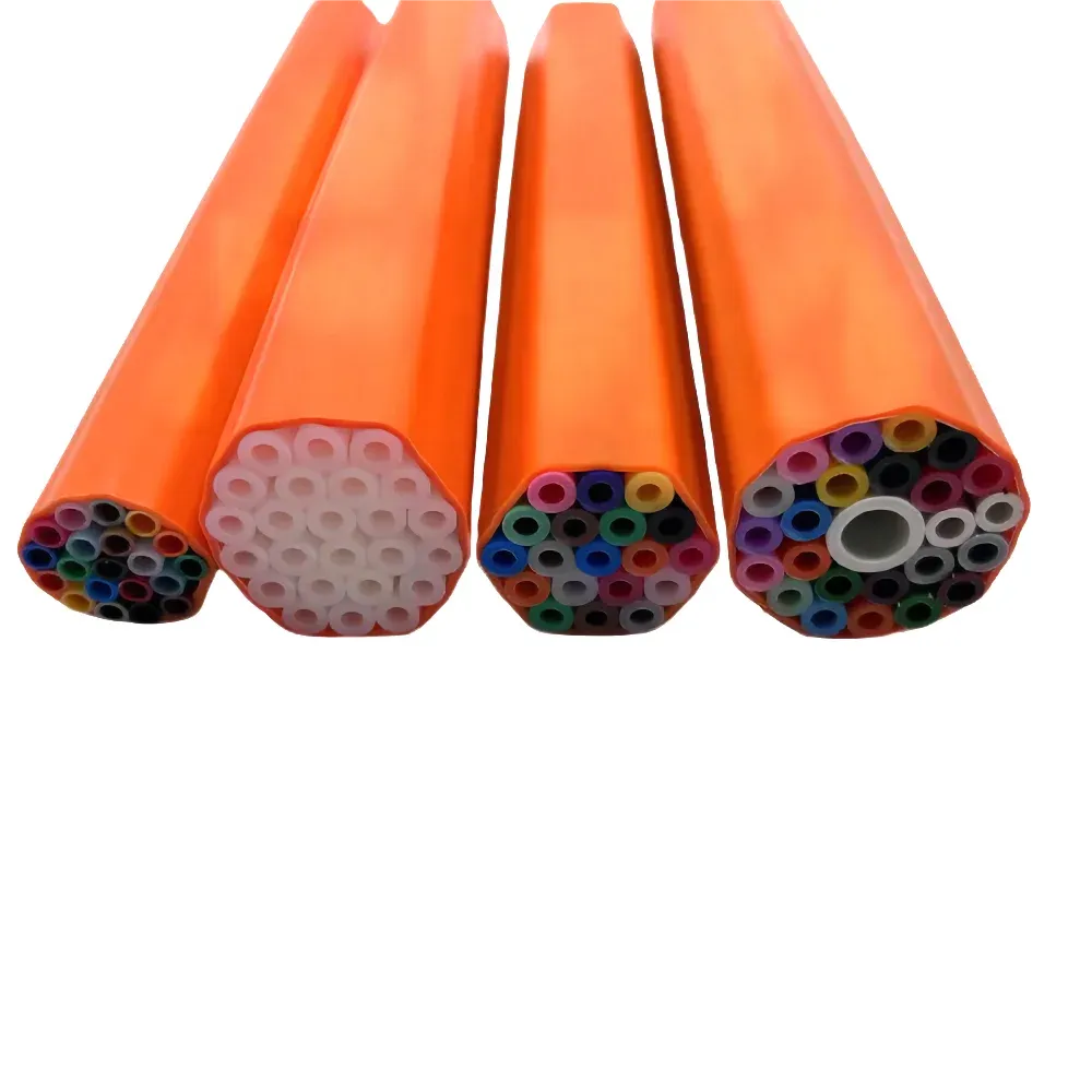 HDPE Microduct Bundle 19/24/36-Way 7/3.5mm Inner/Outer Diameter 1.2mm PE Sheath Model