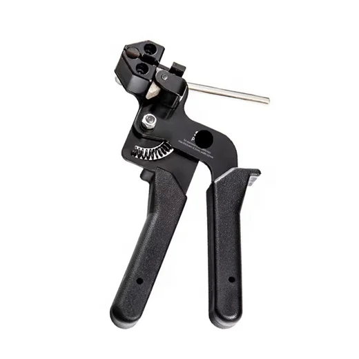 Factory Price Ftth Stainless Steel Cable Tie Pliers Set Cut Stainless Steel Zip Tie Gun-boxintelecom