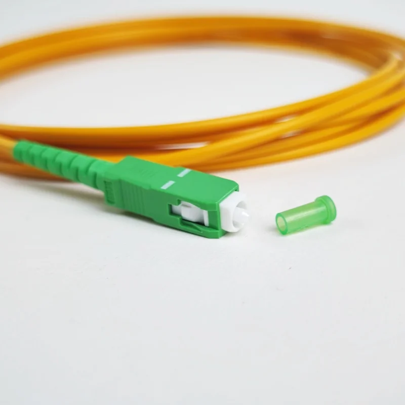 Optical Fiber Optic Patch Cord Equipment SC/APC-SC/APC FTTH Single Mode 1M 2M 3M Fiber Jum