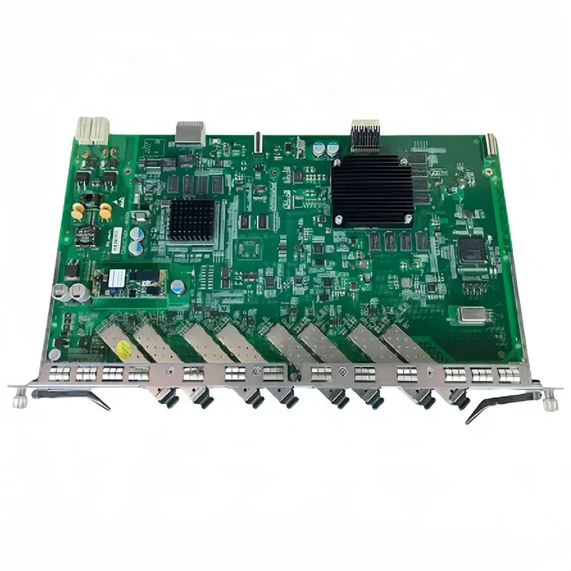 GTGO OLT 8 Port 10G/1G GPON GEPON Single-mode 2.488G Card B+ C+ C++ SFP Module FTTH C320 C300 C620 C610 Service Board-boxintelecom