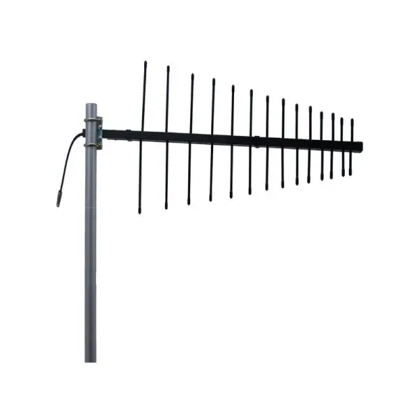 Hot Sale VHF High-Gain VPol 11dBi 380-500MHz Log Periodic Antenna Yagi Antenna with N-Fema