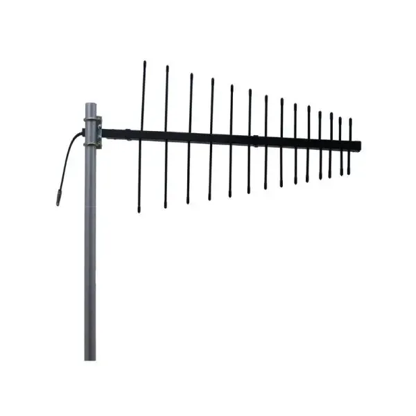Hot Sale VHF High-Gain VPol 11dBi 380-500MHz Log Periodic Antenna Yagi Antenna with N-Fema