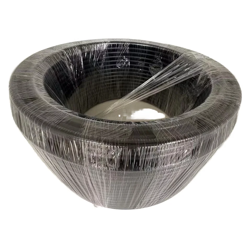 Zhongtian Coaxial Cable Half Super Soft Ultra Flexible Black Copper-Clad Aluminum Wire Communication Cables 0