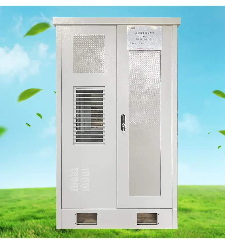 Customized IP55 Protection Level Tower Outdoor Integrated 5/4G Communication Enclosure Aluminum Alloy Galvanized Stainless Steel-boxintelecom