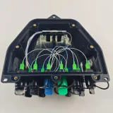 IP 68 FTTH Fiber Optic Distribution Box with 10 Cores 1:9 NAP Cajas Mini SC Preconnected C