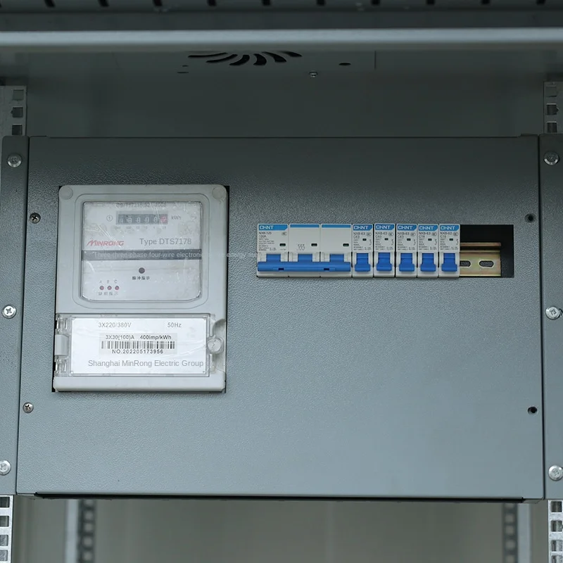 RH IP54 Waterproof Dustproof Powder Coated Steel Two-Compartment Outdoor Communication Cabinet Electronics Instrument Enclosure-boxintelecom