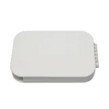 8 Ports Indoor Mini FTTH Fiber Optic Distribution Box, IP54 ABS/PC Wall or Pole Mounted Fi