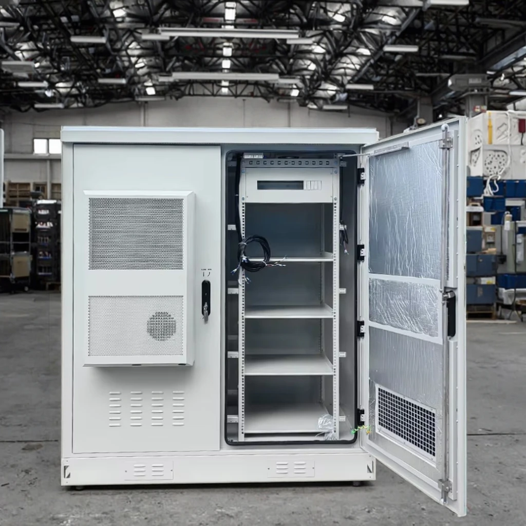 RH OEM ODM Outdoor Two-Compartment 30U Battery Cabinet IP55 Energy Storage Aluminum Steel Powder Coated Stainless Steel-boxintelecom