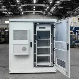 RH OEM ODM Outdoor Two-Compartment 30U Battery Cabinet IP55 Energy Storage Aluminum Steel 