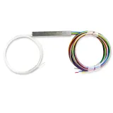 1X8 PLC Micro-Beam Splitter, Steel Tube Sc/Upc Splitter, Telecom Grade, No Connector, Mini