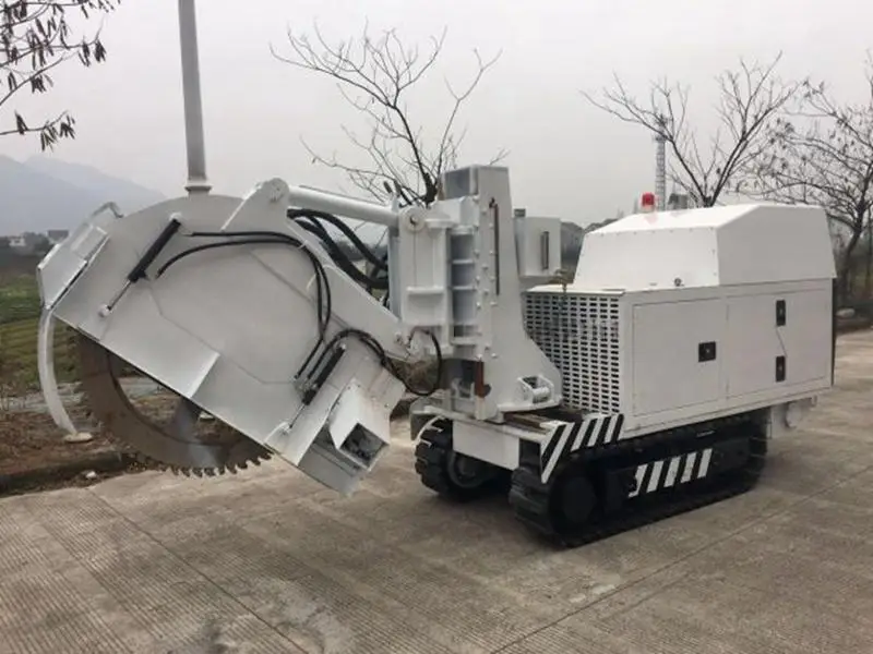 Road Cutter Micro Trencher for Fiber Optic Cable Blowing System| Mini Trenching Machine for FTTH