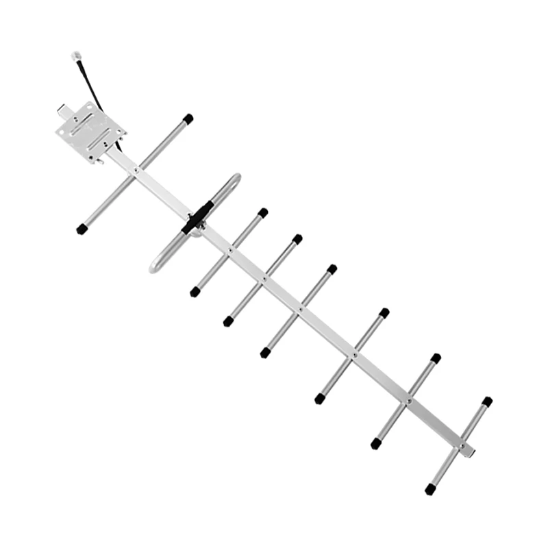Hot Sale Wide Frequency High Gain 618MHz 12DBi UHF VHF Yagi Antenna with N-Female for DAS IBS-boxintelecom