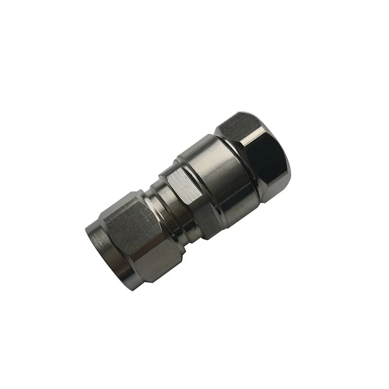 High Dielectric Resistance and low Contact Rf coaxial  N male plug connector for 1/2" foam