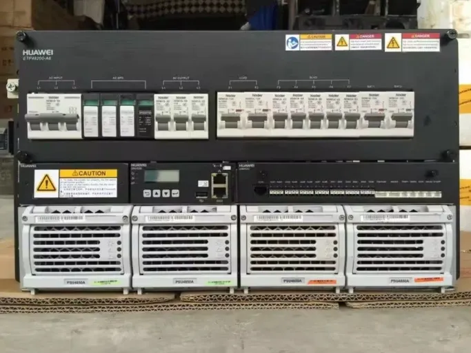 Original New HW Brand ETP48200-C5B6/C5B4/C5B7 30A 48V DC Power Rectifier System for OLT Enclosure FTTH FTTB FTTX Optical Fibers-boxintelecom