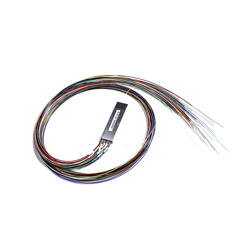 China Factory Supply 1*16 1*32 Mini Fiber Optic Stainless Steel Tube  PLC Splitter Without