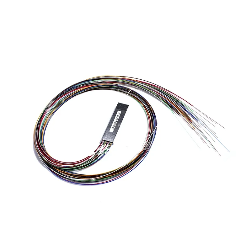 China Factory Supply 1*16 1*32 Mini Fiber Optic Stainless Steel Tube  PLC Splitter Without