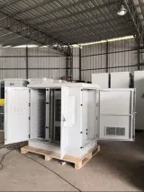 High Efficiency 500KW 1MWh Dual Compartment Integrated Outdoor Battery Box Electronic Inst