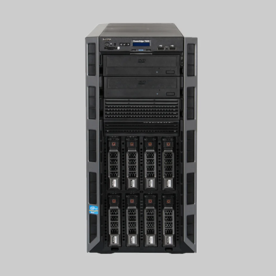 One Year Warranty Tower Poweredge T620 Server dell