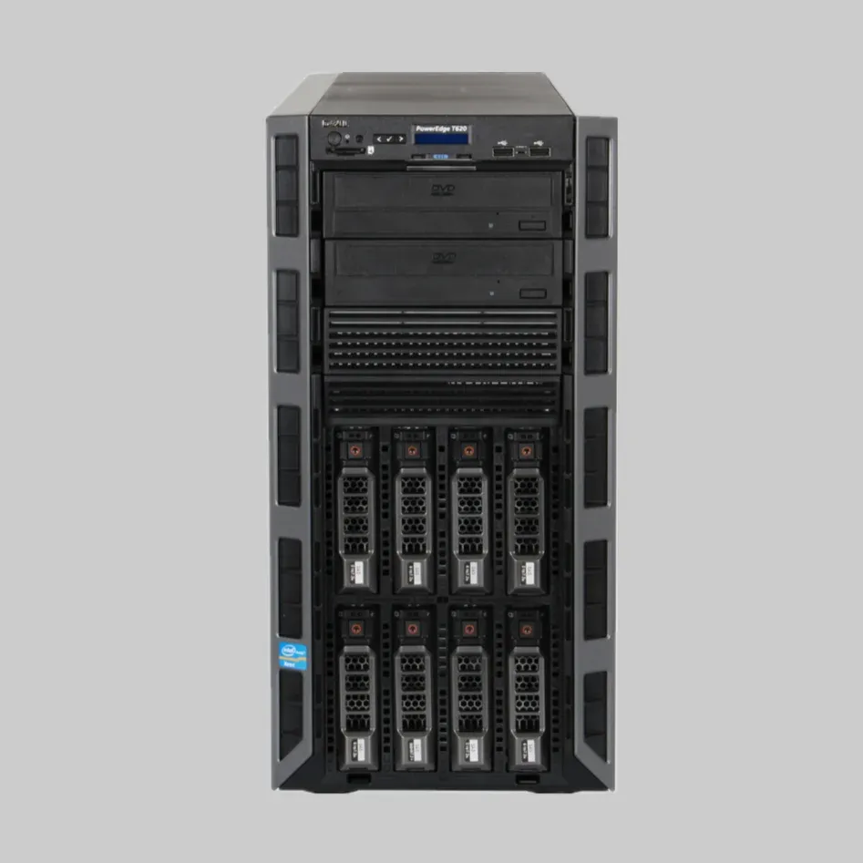 One Year Warranty Tower Poweredge T620 Server dell