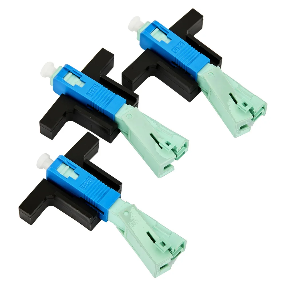 FTTH Outdoor Fiber Optic Cable Fast Wire Connector Low Loss UPC APC for 4G 3G WiFi Network