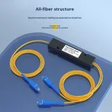1*2 PLC Fiber Optic Splitter SC UPC 2 Way FTTH Splitter Single Dual Three Window Coupler