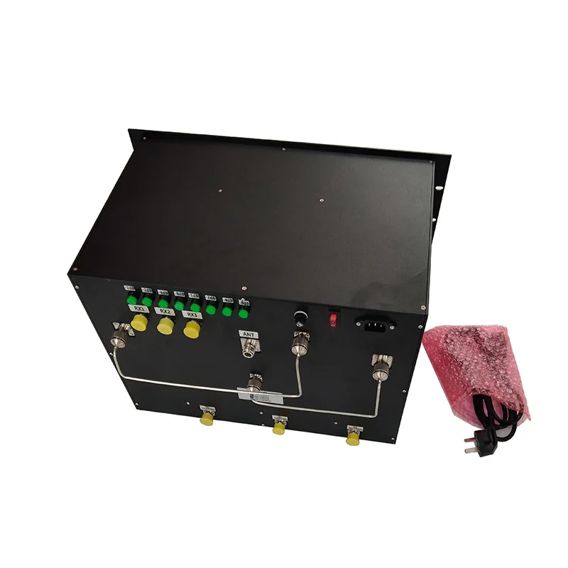 UHF 2 channel transmitter receiver multicoupler tx rx combiner system,TX1 463.3375MHz TX2