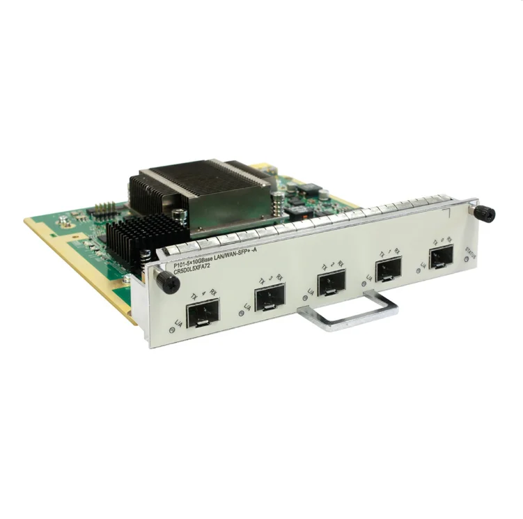 CR5D0L5XFA72 Network Card for NE40E-X3 5-Port 10GBase LAN/WAN-SFP+ Flexible POE GPRS TCP Fiber