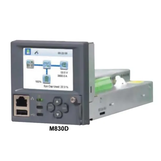 Emerson Control Unit M830B M830D NCU-M830D Controller Monitoring Module for Vertiv Netsure