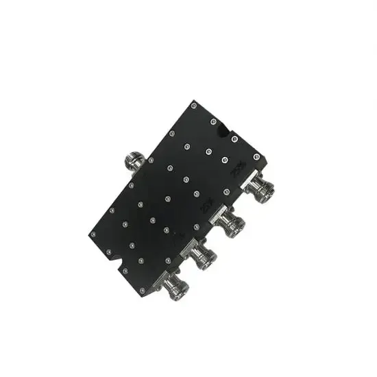 Wideband 3500-6000MHz 15W Wilkinson 4 Way Power Splitter with N Female Connector DAS High 