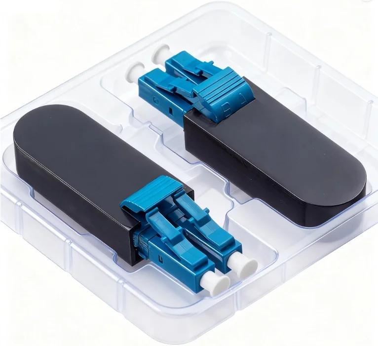 LC/UPC Singlemode Fiber Loopback Module - Telecom Grade Low Loss Optical Loop Connector for Network Testing-boxintelecom